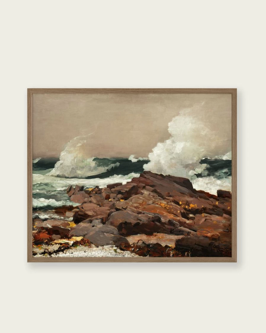 "Eastern Point Landscape Art Print by Lone Fox – Premium Wall Decor for Home & Office"