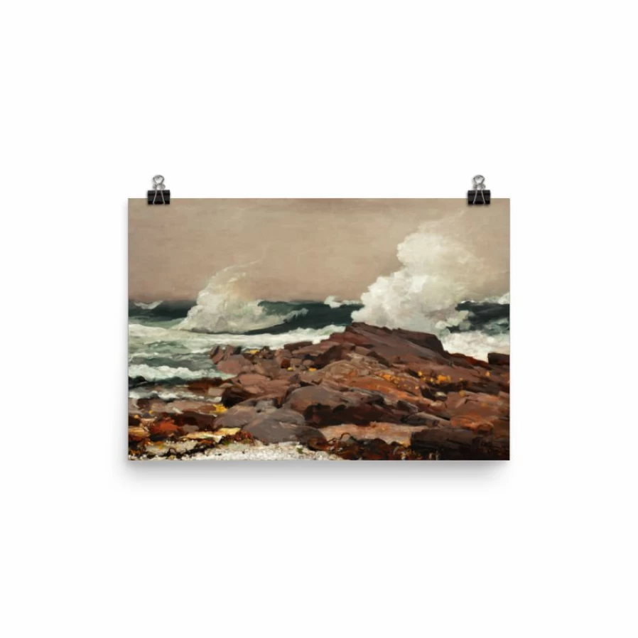 "Eastern Point Landscape Art Print by Lone Fox – Premium Wall Decor for Home & Office"